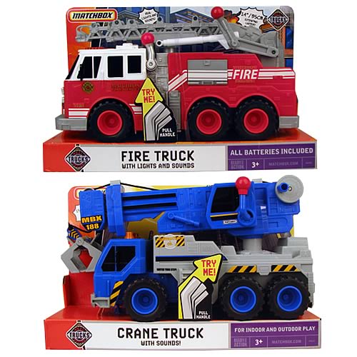 Matchbox Real Action Trucks Deluxe Wave 1 Case